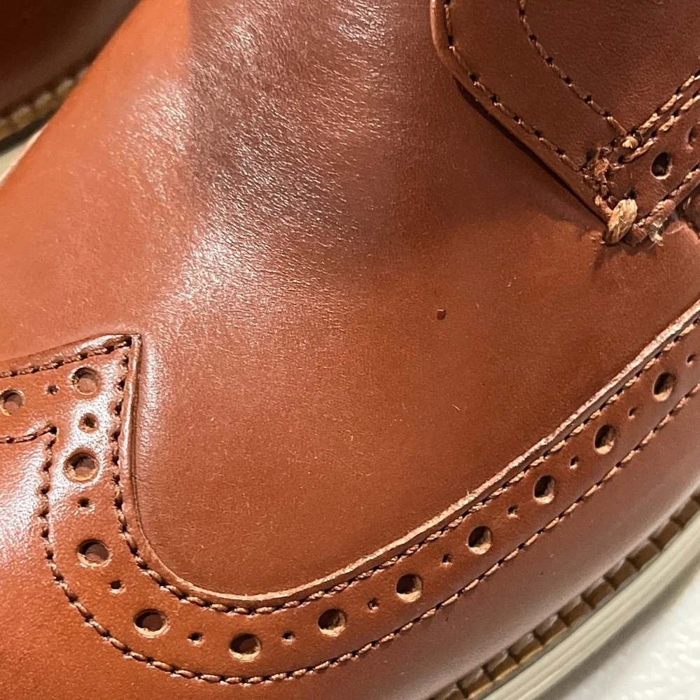 Cole Haan Original Grand Shortwing Oxford Leather Shoes C26471 Woodbury Men 9.5